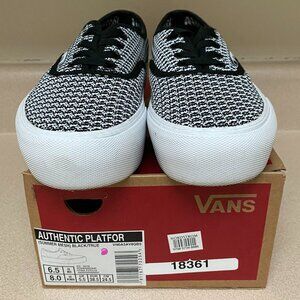 Women's Mesh Platform Vans - Original Box